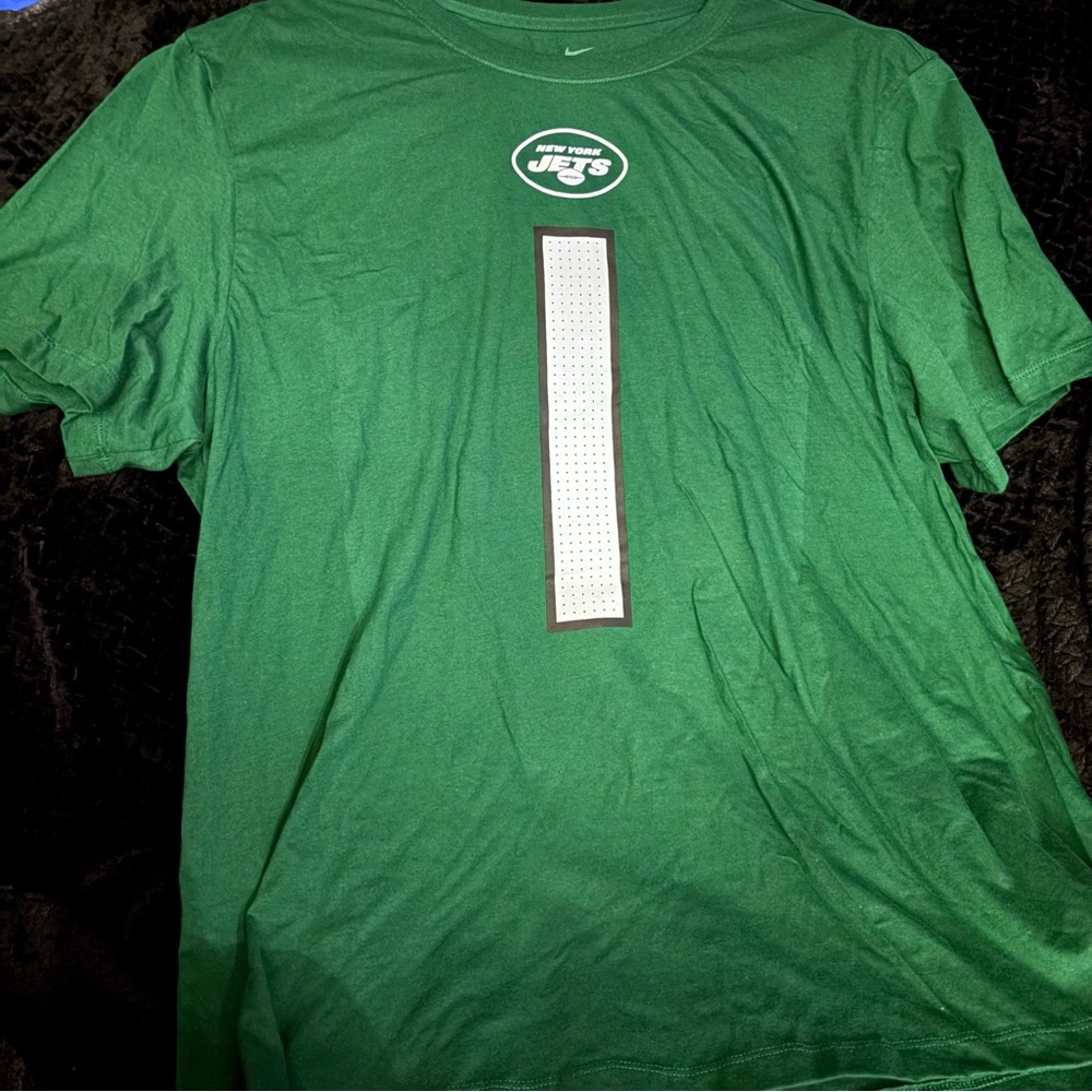 New York Jets NFL Sauce Gardner Nike Green FUSE Name & Number T-Shirt Men's  2XL